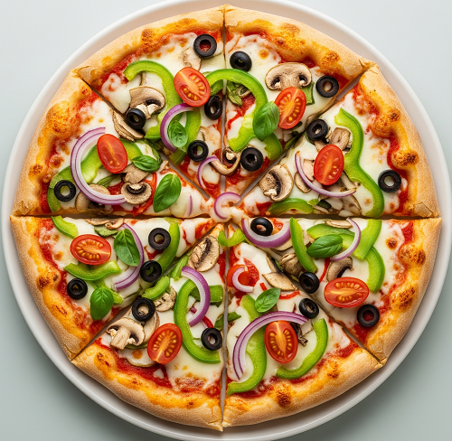 Vegetarian Sweet Pizza 