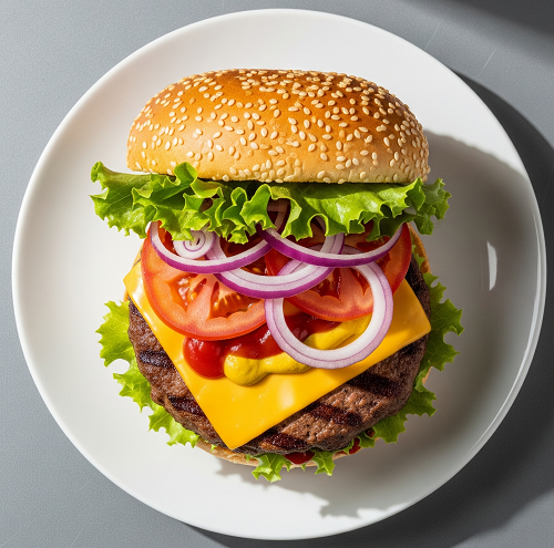 Gourmet Cheeseburger 