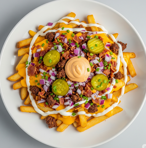 Bolognese Loaded Fries 