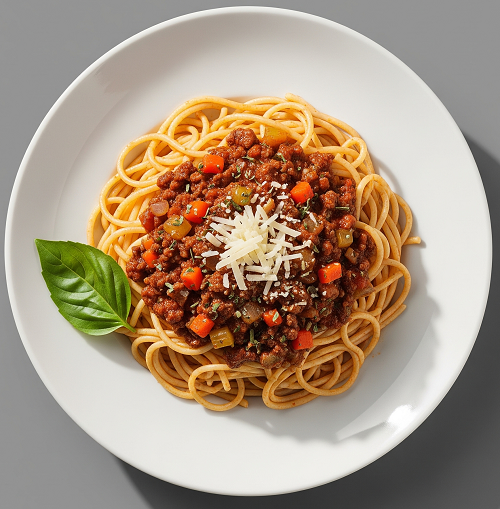 Spicy Spaghetti Bolognese 