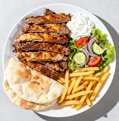 Chicken & Lamb Shawarma Portion 